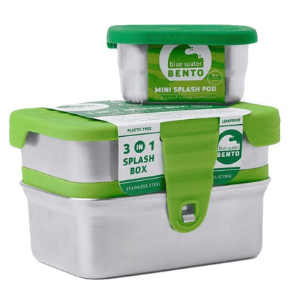 Lunchbox - Splash Box - 3 in 1 - GreenFave