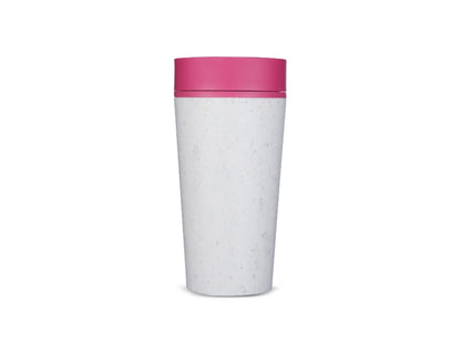 Koffiebeker - Circular Cup - Grijs/Roze - 340 ml - GreenFave