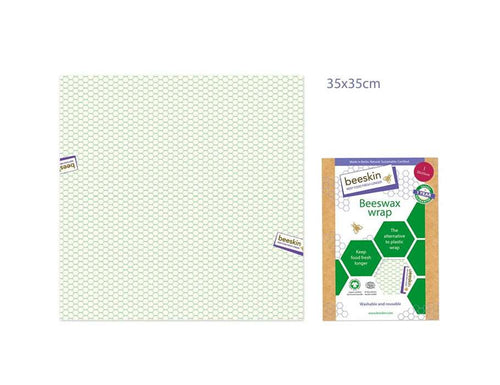 Bijenwasdoek - Medium - Standaard Print - 35x35cm - GreenFave