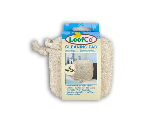 Schoonmaakspons - Loofah - 2st