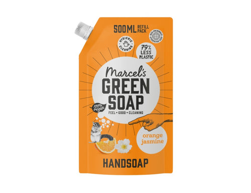 Handzeep - Refill - Sinaasappel & Jasmijn - 500ml