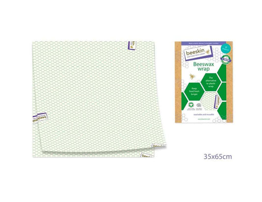 Bijenwasdoek - Groot - Standaard Print - 35x65cm - GreenFave