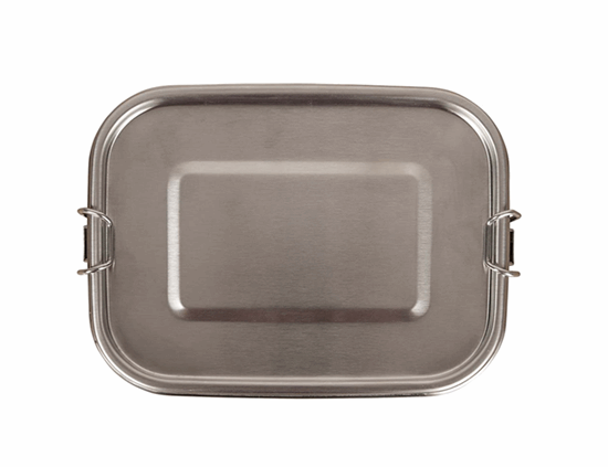 Lunchbox - Verdeler - Siliconen ring - RVS - GreenFave