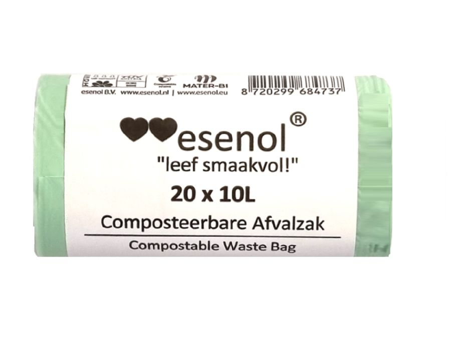 Composteerbare Afvalzakken - 10L - 20st