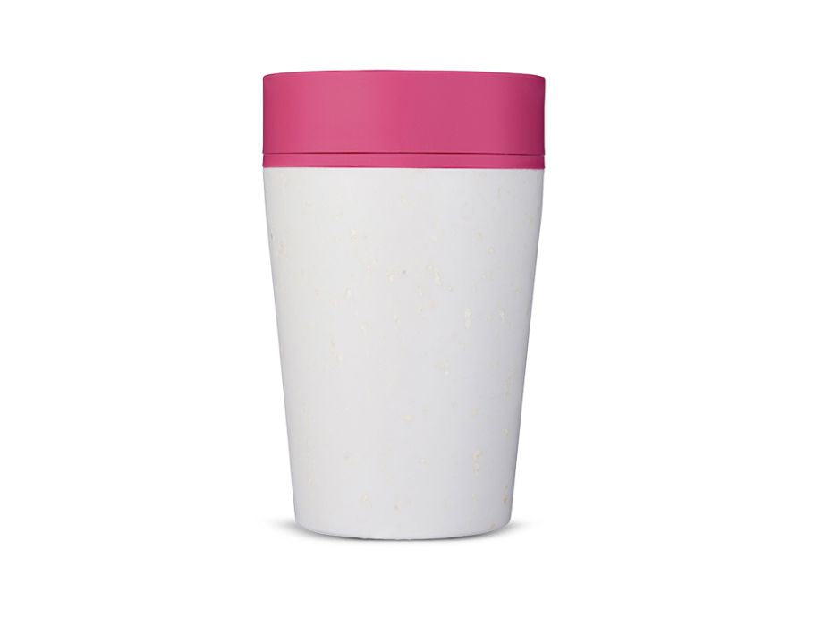 Koffiebeker - Circular Cup - Grijs/Roze - 227 ml - GreenFave